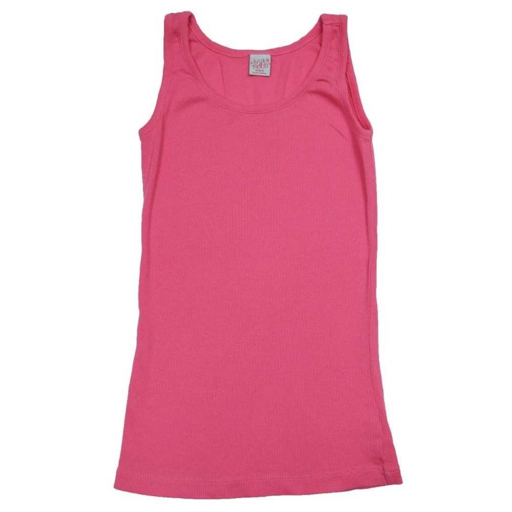 Ivy & Moon Girls Medium 10 12 Sleeveless Pink Cotton Tank Top Shirt